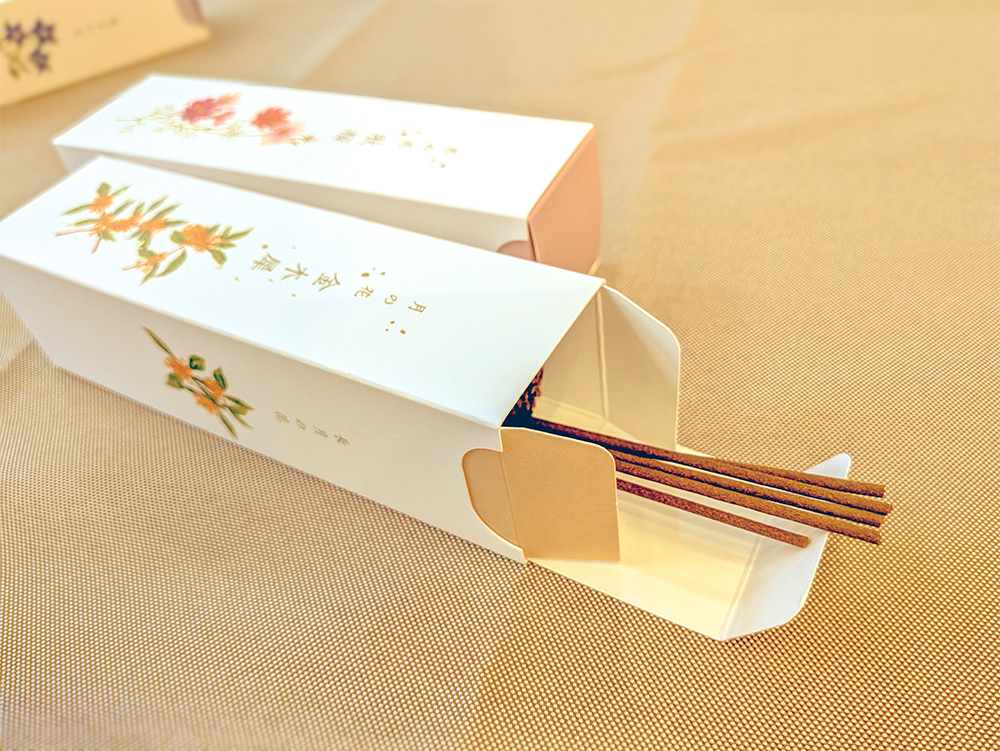 新商品】 線香 月の花 －incense of month－【室内香にも】 | 木谷仏壇